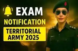 Territorial Army Recruitment 2025