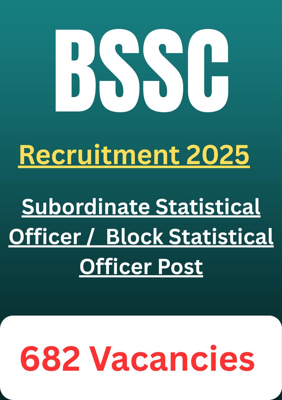 Bihar Statistical Officer OR Block Statistical Officer Recruitment 2025